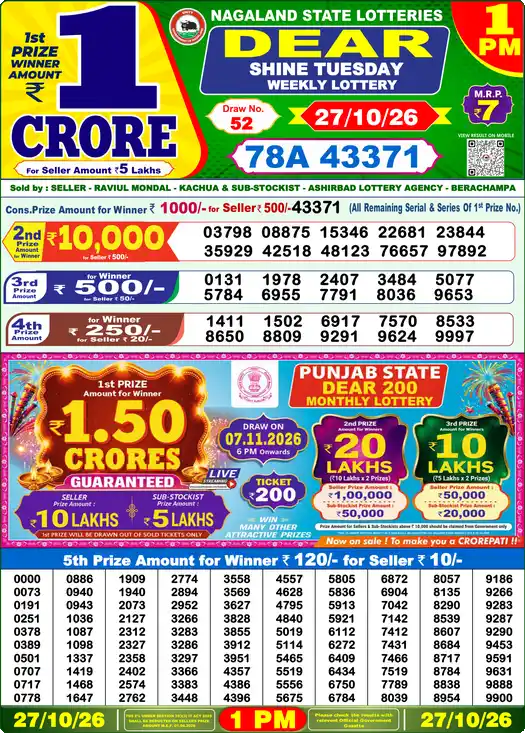 Lottery Result