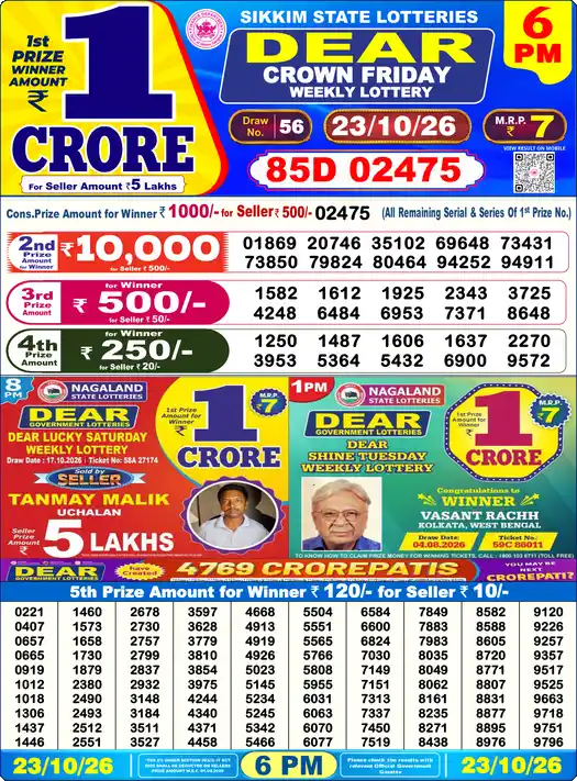 Lottery Result