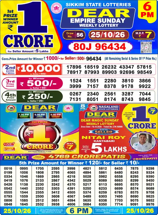 Lottery Result