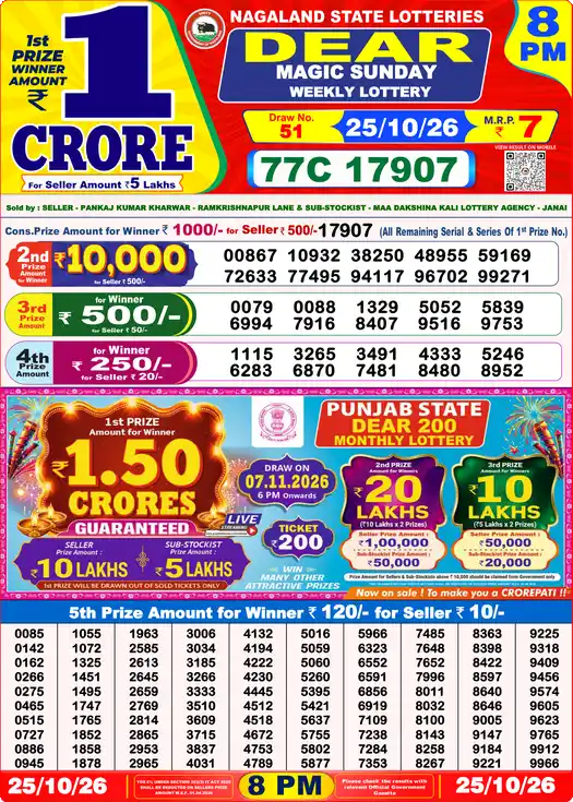 Lottery Result