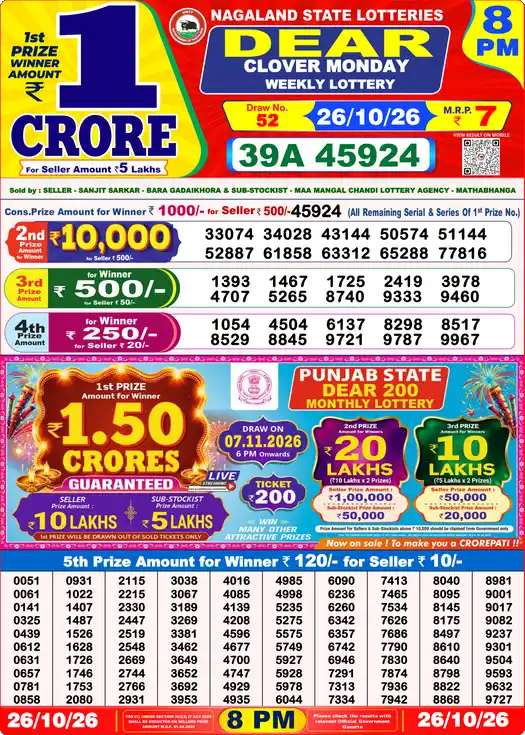 Lottery Result