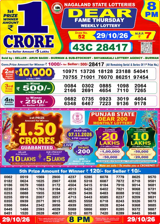 Lottery Result